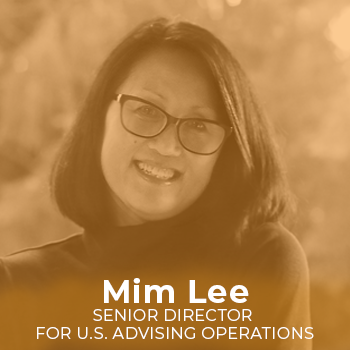 Mim Lee Senior Director for U.S. Advising Operations